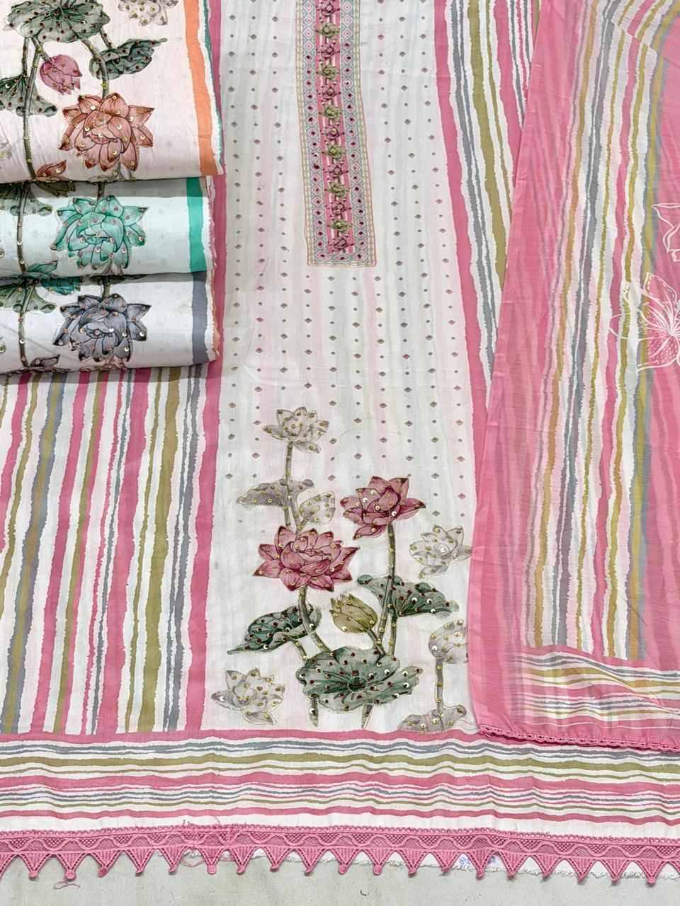 Siara Vol 4 By Fashid Beautiful Festive Suits Colorful Stylish Fancy Casual Wear & Ethnic Wear Mall Chanderi Dresses At Wholesale Price